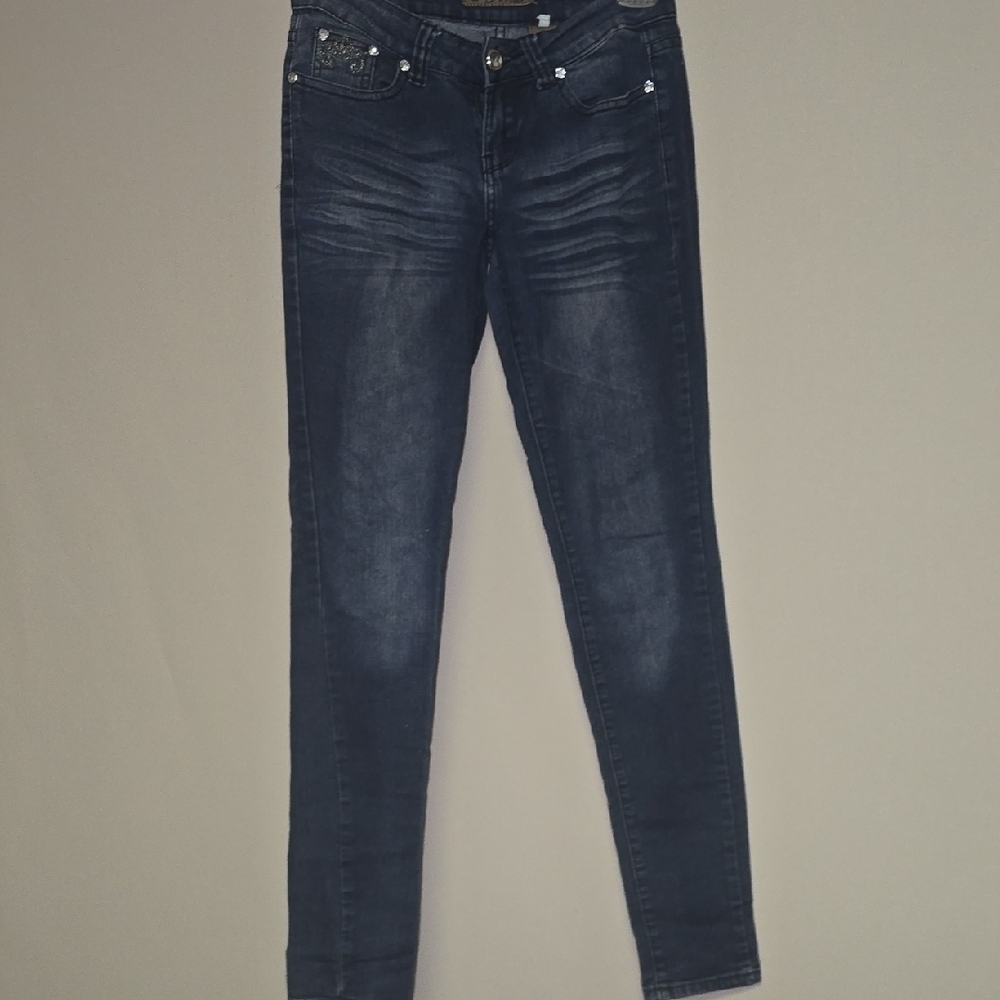 Classic Navy Skinny Jeans for Women